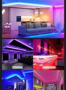 480LEDs/metro 12V/24V Pixel Digital remoto APP Control inteligente rgbic SPI DMX flujo de agua corriente COB tira luces LED - Product Image 6
