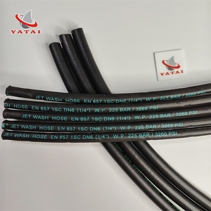 Özelleştirilmiş kauçuk EN 857 1SC 2SC çelik tel örgülü ikiz hidrolik hortum ile ücretsiz örnek kesme işleme hizmeti sunan - Product Image 4