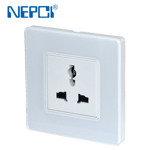 NEPCI เต้ารับไฟ45X45มม. XJY-QB-29 250V/10A,เต้ารับอเนกประสงค์3ขาพร้อมระบบป้องกันชัตเตอร์ - Product Image 4