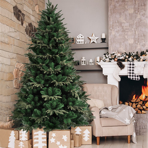 6 Ft albero di natale artificiale fornitore albero di natale decorazione con luci LED programmabili - Product Image 5