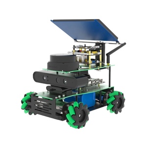 Робот Rosmaster X3 ROS с колесом Mecanum, совместимым с Jetson Nano 4gb/xavier Nx/tx2 Nx/Raspberry Pi 4b Упакованные наборы - Product Image 1