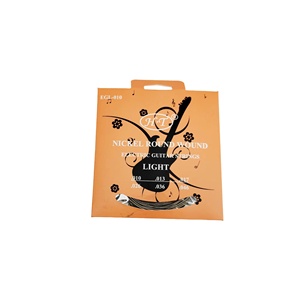 Cuerdas de guitarra de luz media Normal RTS, guitarras eléctricas, núcleo Hexagonal, revestimiento Nano, bobinado de níquel, juego de cuerdas de 6 uds - Product Image 2