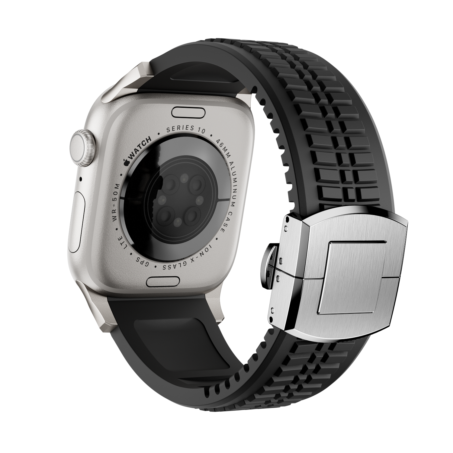 Black(Silver buckle)