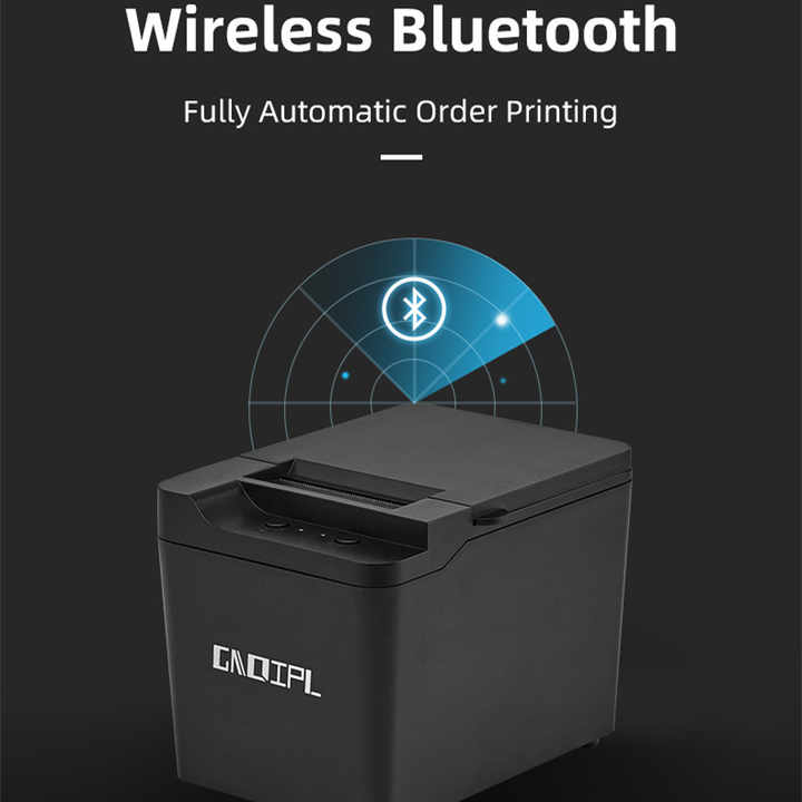Wireless BT POS Cash Register 58mm Receipt Thermal Printer 100mm/s Auto Cutter Voice Buzzer Imprimante Thermique Thermal Printer