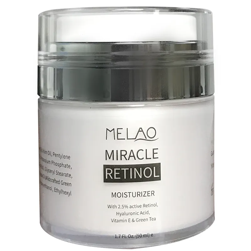 OEM ODM-crema hidratante de día y noche, antienvejecimiento, Reduce las arrugas, Retinol, fabricantes de crema facial