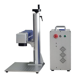 New Condition <strong>Portable</strong> 20W-50W <strong>Computer</strong>-<strong>Controlled</strong> Fiber Laser Engraving Cutting Machine Supports AI LAS DXF DST PLT Formats Air
