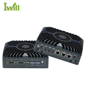 Mini PC de escritorio de alta calidad 12th Gen Core I7 2COM 3HD Mini computadora industrial para Win10 11 Linux - Product Image 1