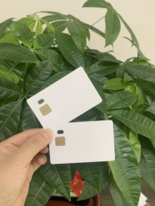 便宜的聚碳酸酯空白身份证透明窗口卡聚氯乙烯水印印刷紫外塑料安全身份证带透明窗口 - Product Image 3