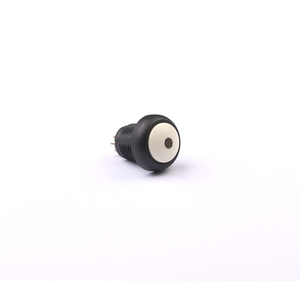 Toowei 12v LEDスプリングリターンプッシュスイッチボタンオンオフspst白色プラスチックラウンド、赤色ライト4ピン - Product Image 3
