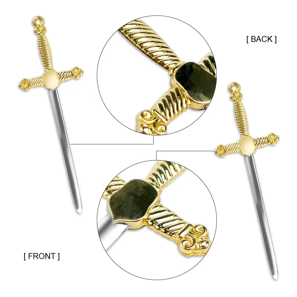 Custom Art   Collectible Zinc alloy Mini Model sword lapel pin