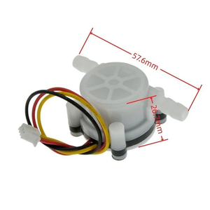 水咖啡流量传感器开关仪表流量计计数器0.3-6L/min内径2毫米YF-S401 - Product Image 6
