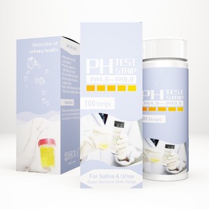 Bandes de pH personnalisées Niveau 4.5-9.0 pour les tests d'urine et de salive - Product Image 1
