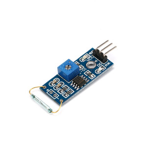 Módulo de Sensor de láminas LM393, interruptor de láminas magnético para Arduino, Kit de bricolaje, módulo de magnetrón, interruptor magnético para Arduino, 1 unidad
