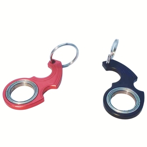 Wsnbwye Hot Bán người lớn ngón tay tập thể dục <span class=keywords><strong>Spinner</strong></span> Keychain giá rẻ kim loại thiết kế Keychain nhựa Karambit <span class=keywords><strong>Spinner</strong></span> - Product Image 1