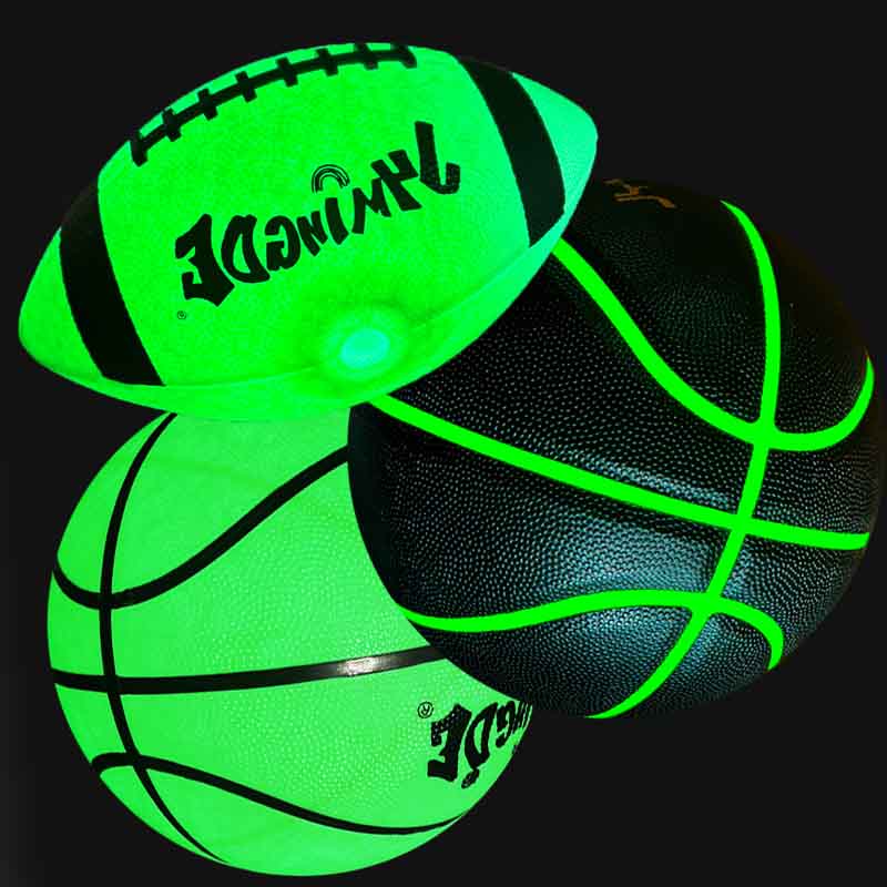 Basket-ball vert brillant