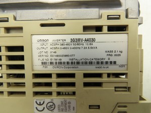 Nuevo y Original Plc 3G3MVA4030 Sysdrive 3 KW 200240V 106A Entrada 0240V 72A Salida Controlador de programación PLC - Product Image 2