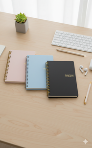 2026 A5 hàng tuần kế hoạch Yo xoắn ốc ràng buộc chương trình nghị sự máy tính xách tay với 52 Tuần cho ở lại tổ chức - Product Image 5