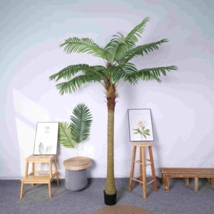 人工樹木交換可能枝高品質人工樹木植物シミュレーション緑人工樹木大葉 - Product Image 1