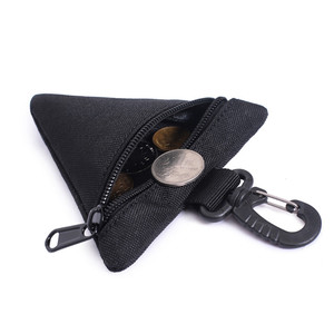 Mydays Outdoor Triangle Portable EDC Mini Coin Purse Tactical Waist Wallet <strong>Key</strong> Case <strong>Pouch</strong> for Hunting Camping - Product Image 2