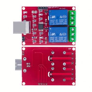 5V 2-way USB <strong>Relay</strong> Control Switch Programmable Computer Controlled Smart Home PC Intelligent <strong>Controller</strong> - Product Image 4