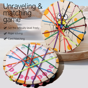 Rope Untying Children's <strong>Toy</strong>: Concentration Training, Logical Thinking, Puzzle-solving Table Game - Product Image 3