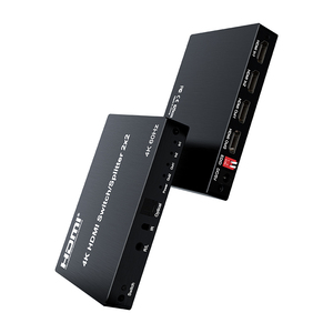 HDスイッチ/スプリッター2x22.IRリモコン1PC 1PC 3.5V電源アダプター4.ユーザーマニュアル1PC 1PC - Product Image 3