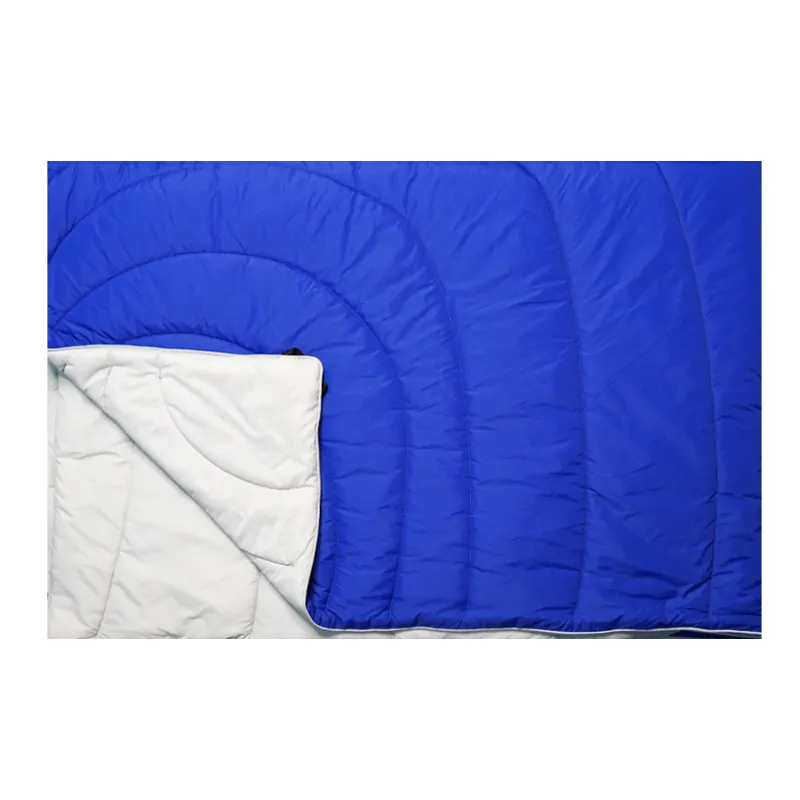 Outdoor Camping Viagem acolchoado poliéster impermeável Windproof Puffy cobertor reversível na praia