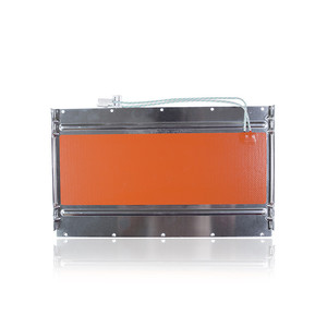 带电缆 ptc 陶瓷加热元件的柔性硅胶带加热器 - Product Image 4