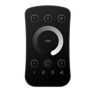 <strong>LTECH</strong> Multi-Zone Mini Remote <strong>LED</strong> Illuminated Strip <strong>Controller</strong> DIM Remote Black - Product Image 1