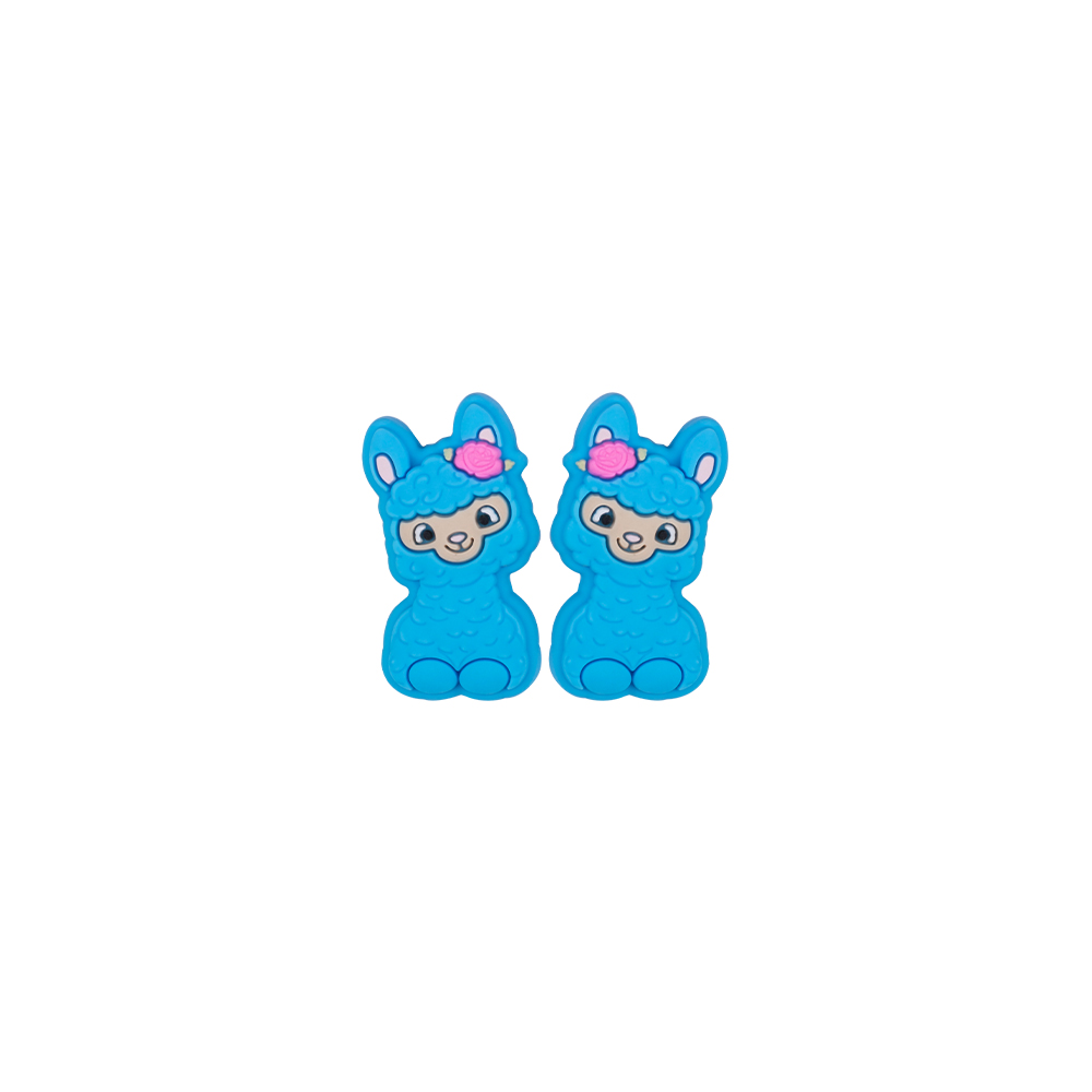 Perle focale mouton mignon Bleu Ciel SA102
