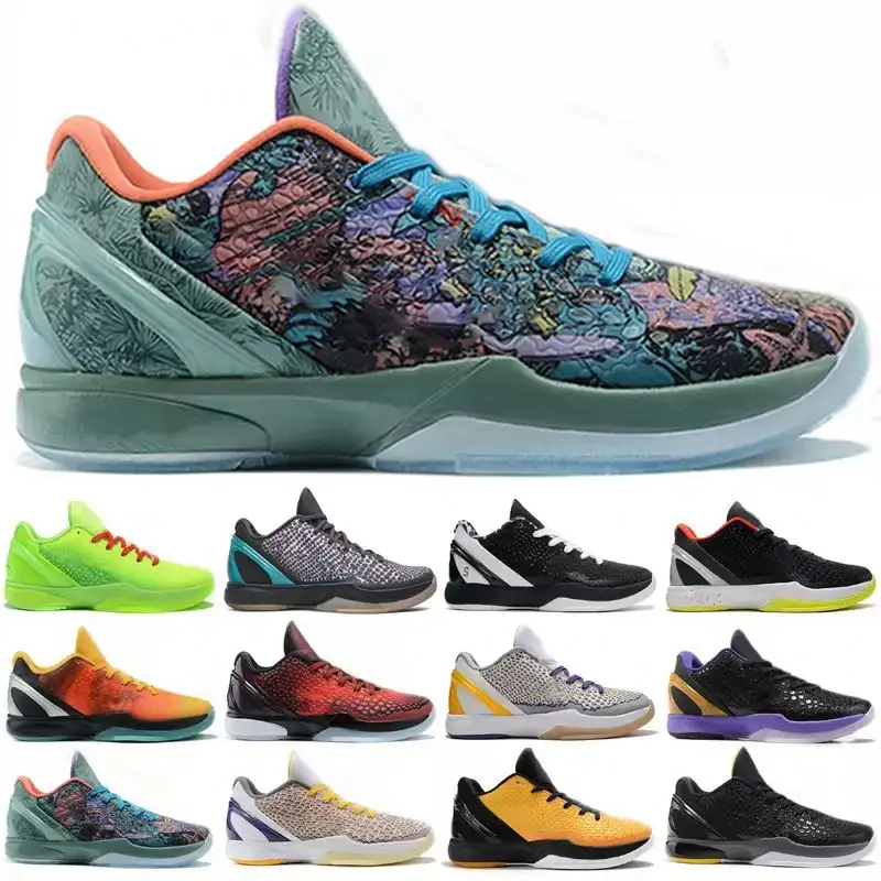 Clássico Mamba Basquete Tênis Homens 5 Protro Bruce Lee Del Sol 6 Mambacita Chaos Lakeres Mens Outdoor Sports Trainers