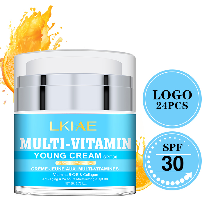 Multivitamin whitening face cream
