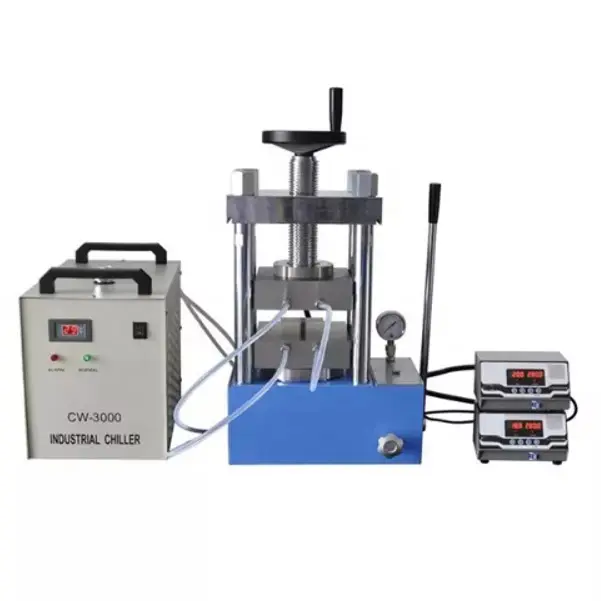 Hot sale Lab RT-300C Widen Flat Automatic Electric Heating hydraulic press