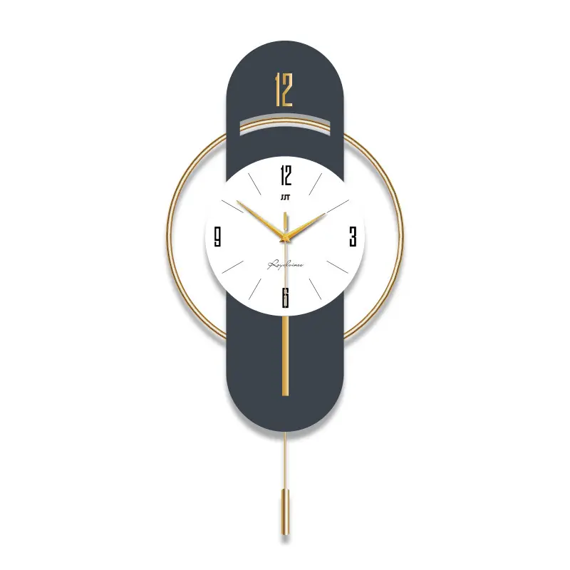 Lichte Luxe Mode Eenvoudige Woonkamer Klok Persoonlijkheid Creatieve Decoratie Muur Moderne Huishoudelijke Muur Horloge