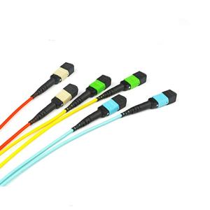YAYUN MPO/MTP-24コアOM5メイントランク前終端光ファイバーパッチコード。 - Product Image 2