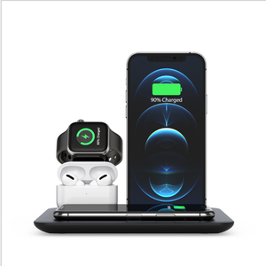 2024 Great Roc Newest 15w Fast Charger Wireless for Iphone Type C Charging Cable <strong>Port</strong> Wireless <strong>4</strong> in 1 Charging Charger Station - Product Image 3