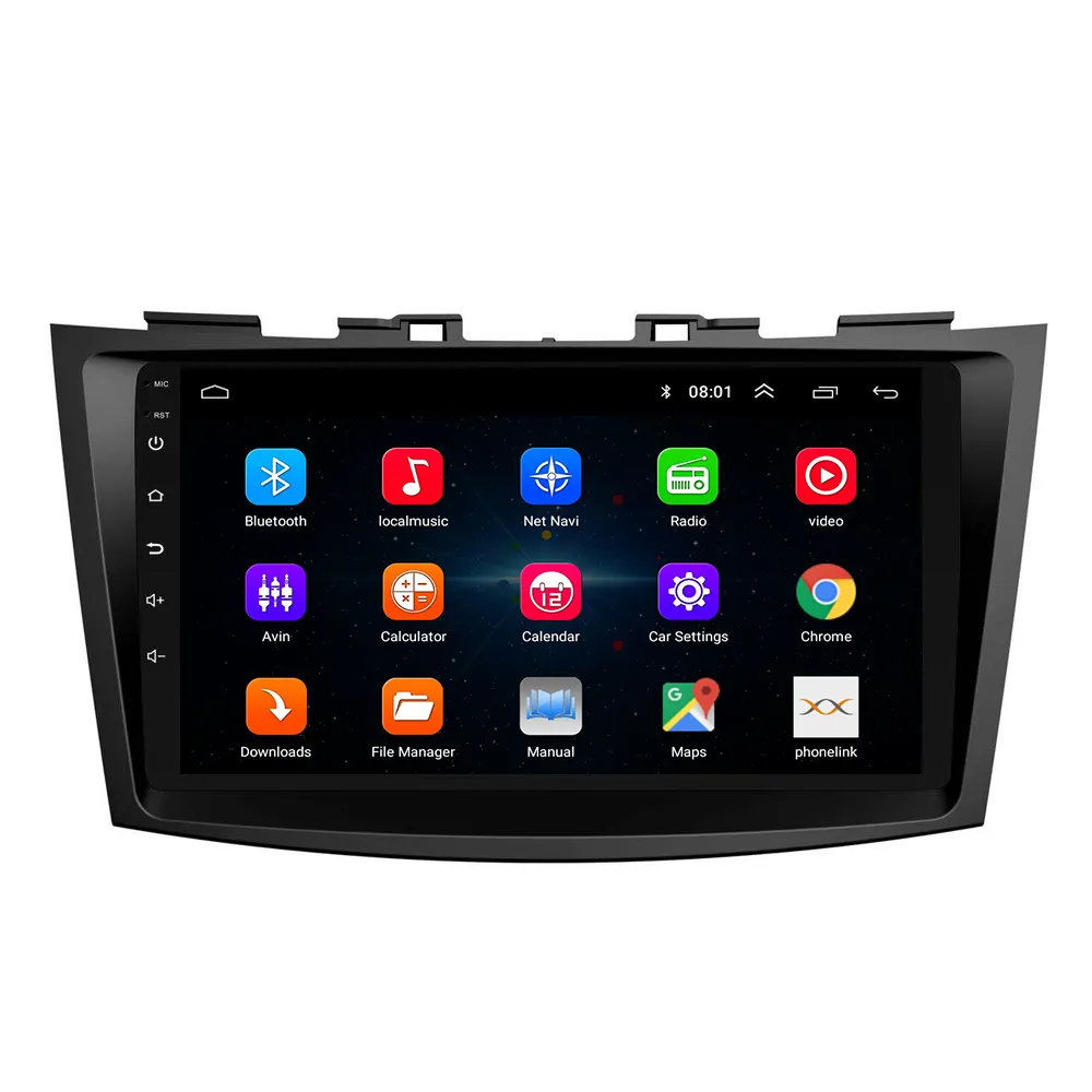 Voor Suzuki Swift 2010-2016 Radio Headunit Apparaat Dubbel 2 Din Octa-Core Quad Android Autoradio Gps Navigatie Carplay