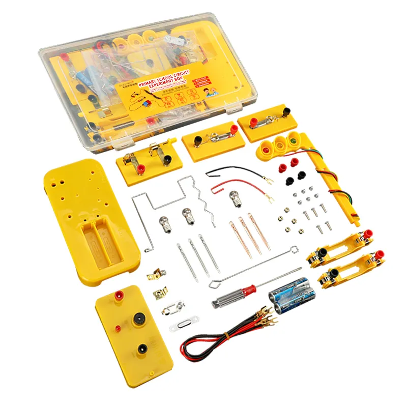 Nuova promozione Kit di esperimenti per il magnetismo della scuola primaria set di circuiti per esperimenti Kit di fisica