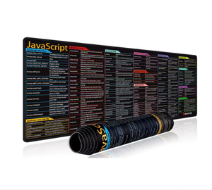 Auf Lager JavaScript Short cut Keys Spickzettel Tastatur matte XL Extended Large Gaming Mouse pad Rutsch feste genähte Kante - Product Image 1