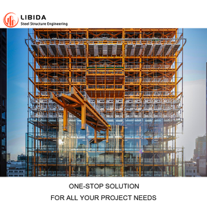 Hochhaus Fertighaus Moderne kommerzielle Metallbau konstruktionen Schnell bau vorgefertigte Stahl konstruktion Hotelgebäude - Product Image 1