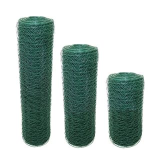 High Quality Low Price <strong>PVC</strong> Coated Green Hexagonal Wire Mesh Green Hexagonal Wire Mesh Hexagonal Galvanized Wire Mesh - Product Image 2