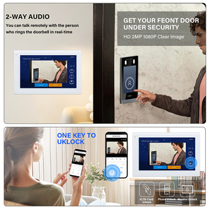 Factory OEM ODM Tuya <strong>Wifi</strong> Wired Intercom Systems for Apartment Building Face Recognition Door Unlock Access Control System - Product Image 6