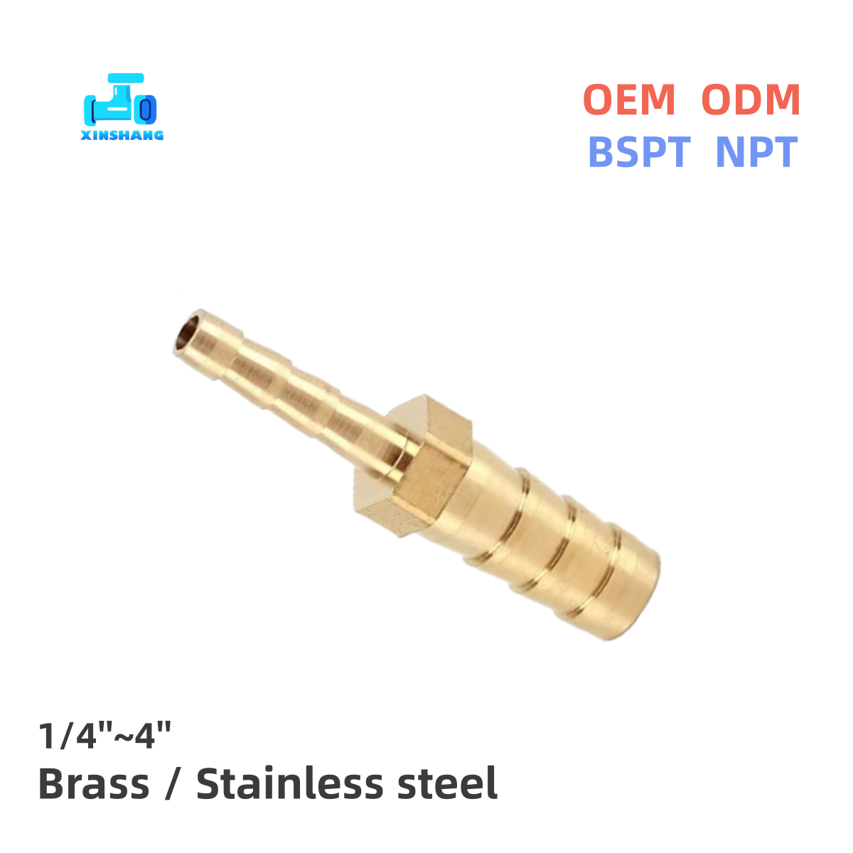 Brass Reducing Barb