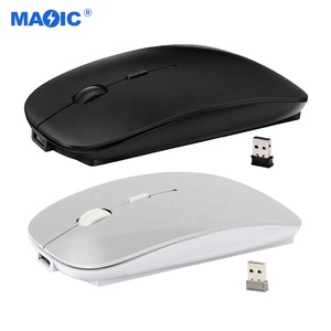 Mouse Wireless ricaricabile ottico 2.4ghz Software Hardware per Computer - Product Image 1