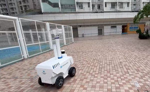 רובוט אבטחה ai עם מעקב אי ניתוח נתונים גדול גילוי תרמי עבור תחנות משטרה מקומות חשובים - Product Image 5