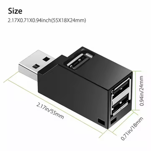 Mini USB 3.0 USB 2.0 Multiple Port Data Transfer Hub Adapter USB HUB for <strong>Computer</strong> - Product Image 6