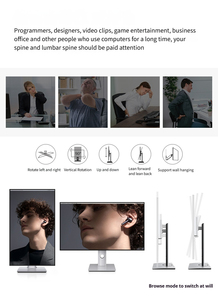 批发散装高品质32英寸4K UHD游戏显示器平板显示器，带DP/C型输入低蓝光E2色彩精度 - Product Image 4