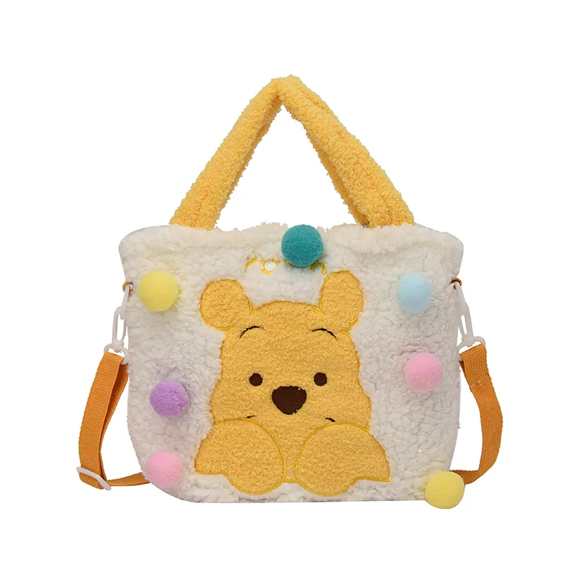 Preço de fábrica Pequeno fresco brinquedo de pelúcia ombro único saco crossbody casual personalidade moda saco para venda