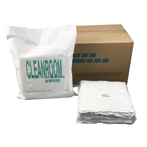 Jejor 9x9inch 1009sle công nghiệp dùng một lần thấp Lint miễn phí đầu in 100% polyester làm sạch Rag lau phòng sạch Polyester gạt nước - Product Image 4