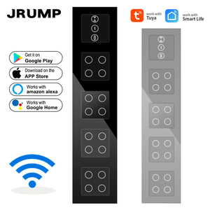 Combinazioni Multiple di combinazioni di interruttori e prese intelligenti multifunzionali adatte per le famiglie dell'hotel con alexa
